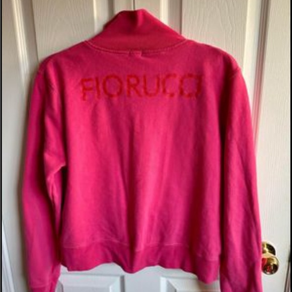 RARE Y2K Vintage Fiorucci Zip-Up Sweater with Angel Logo - Picture 5 of 7
